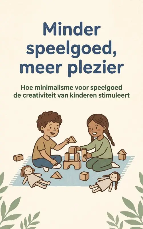 Minder speelgoed, meer plezier
