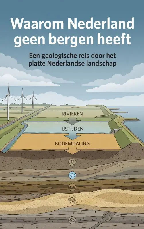 Waarom Nederland geen bergen heeft