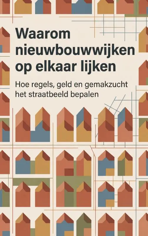 Waarom nieuwbouwwijken op elkaar lijken