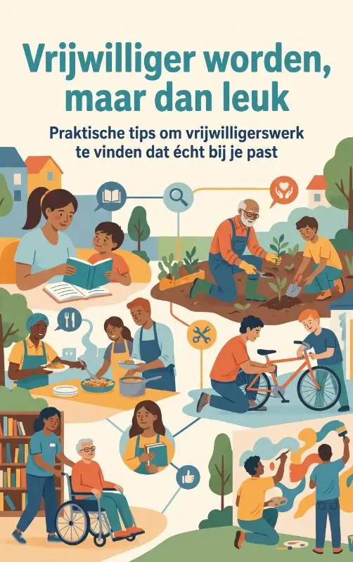 Vrijwilliger worden, maar dan leuk