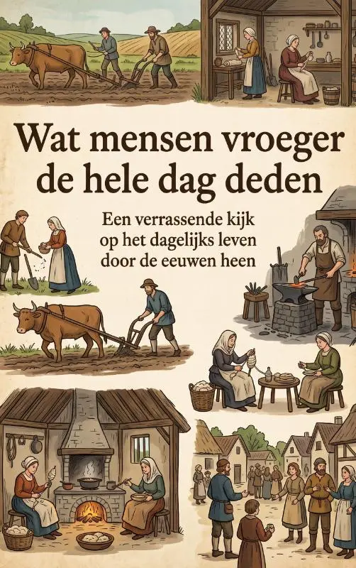 Wat mensen vroeger de hele dag deden
