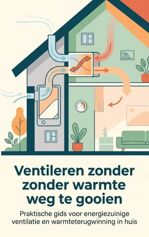 Ventileren zonder warmte weg te gooien