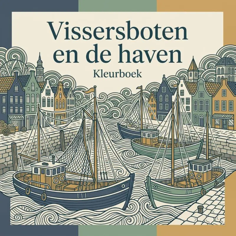Vissersboten en de haven