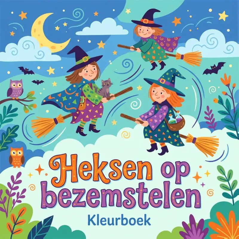 Heksen op bezemstelen