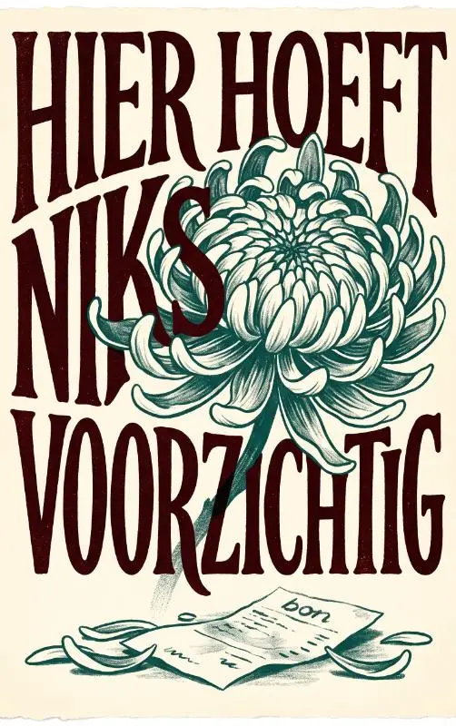 Hier hoeft niks voorzichtig