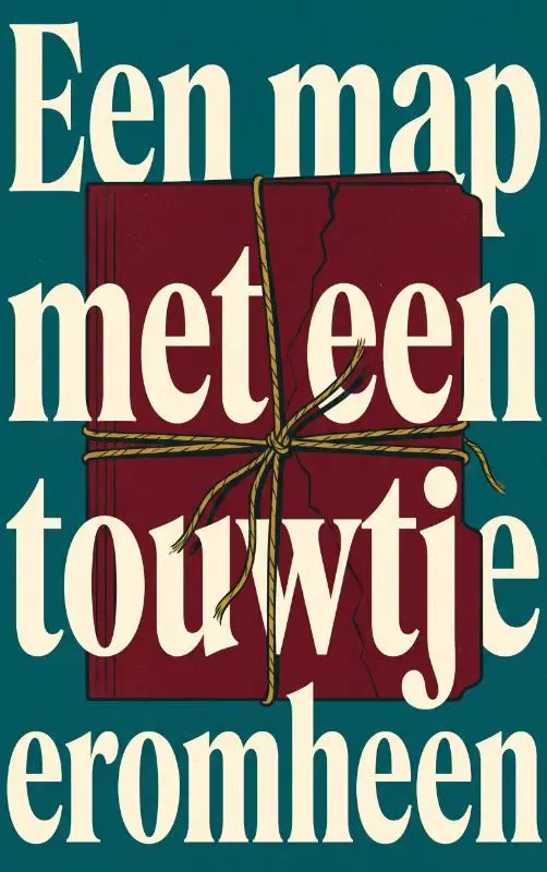 Een map met een touwtje eromheen