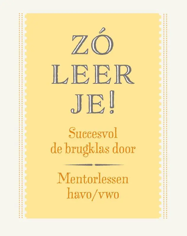 Mentorlessen havo/vwo