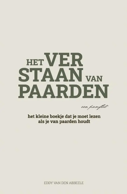 Het verstaan van paarden