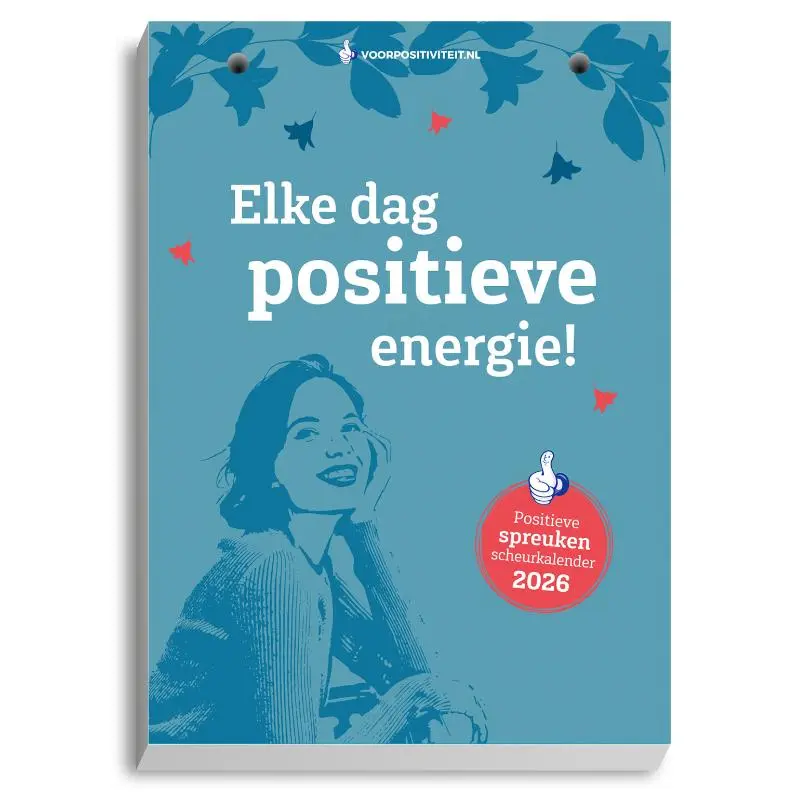 Scheurkalender positieve spreuken 2026