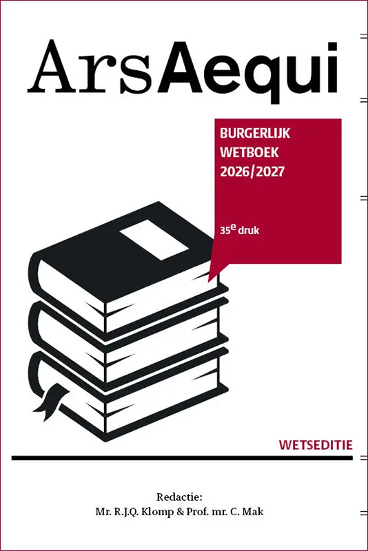 Burgerlijk wetboek 2026/2027
