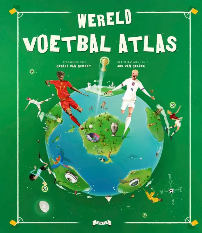 Wereld voetbal atlas